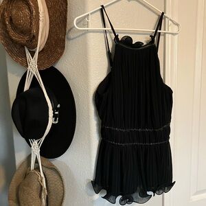 BCBGMaxAzria Classic Black Top